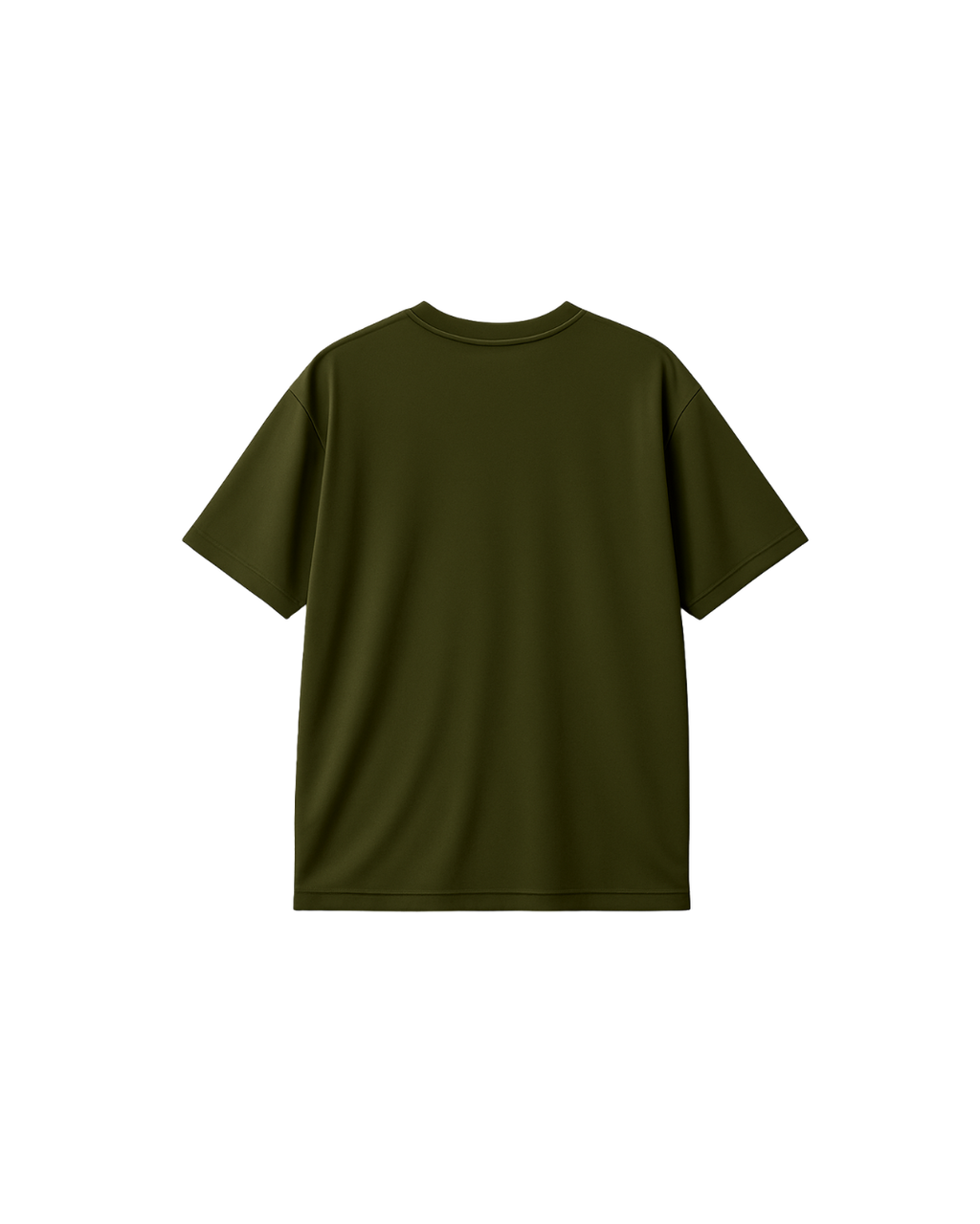 Men’s Oversized  Olive Green Tee & Short