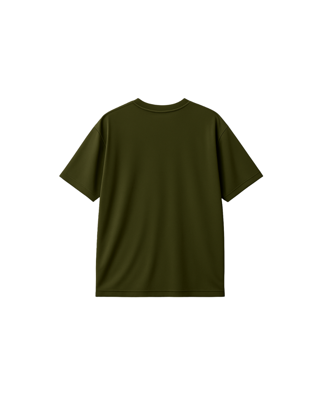 Men’s Oversized  Olive Green Tee & Short