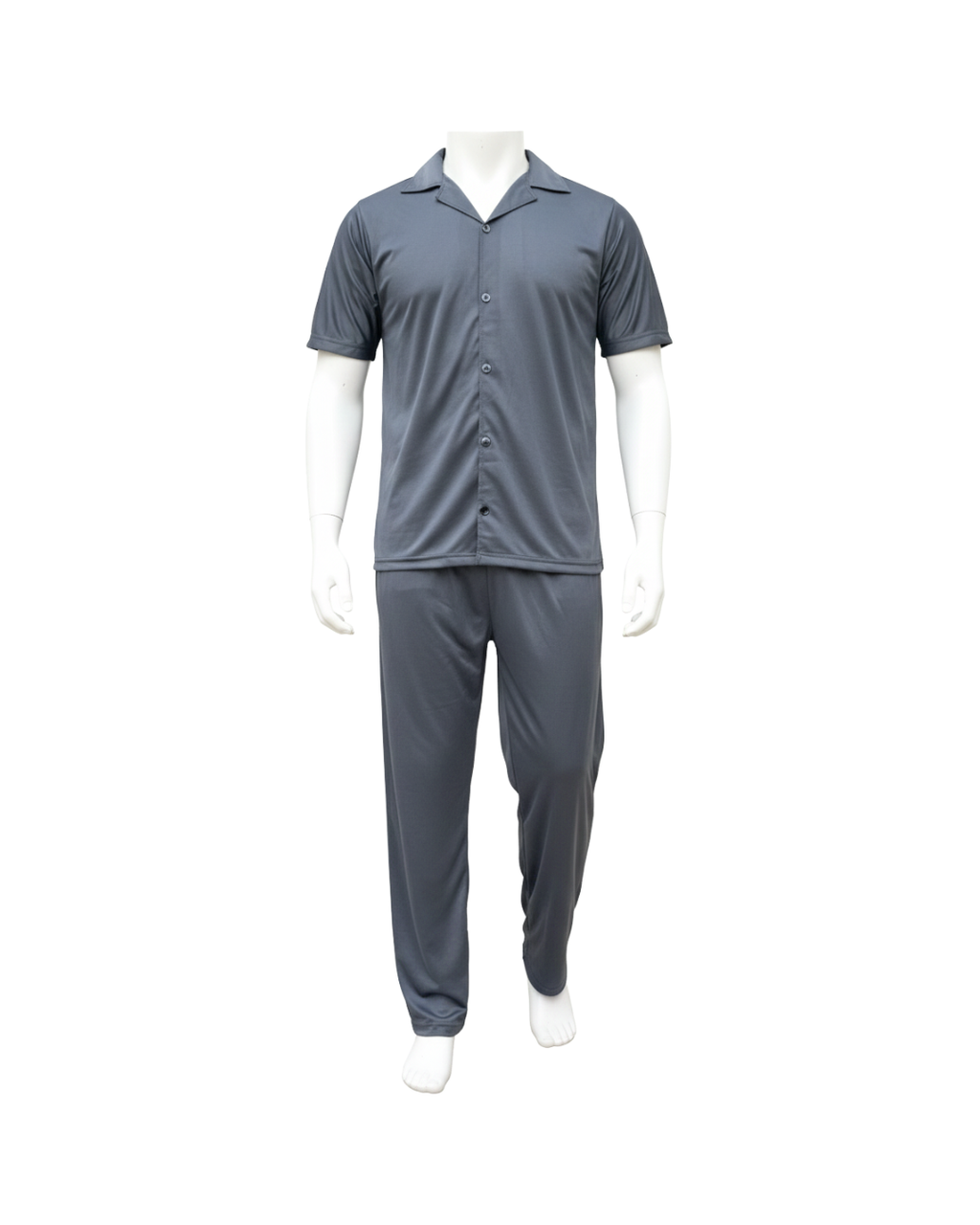 Relaxed Fit Charcol Grey Safari suit