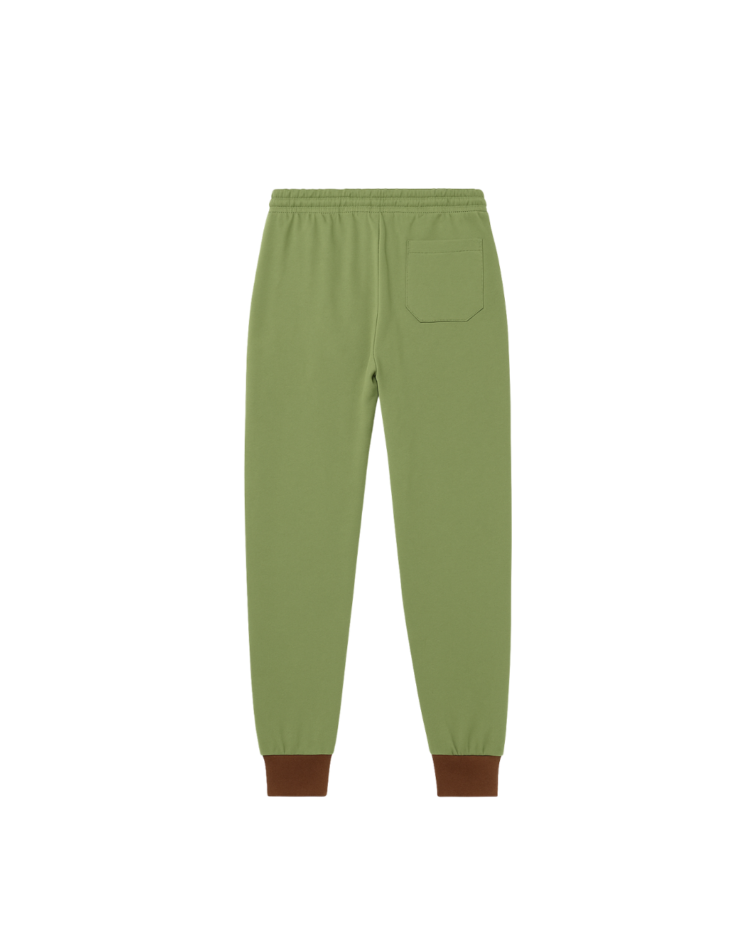 Athletic Olive Green Track Pant